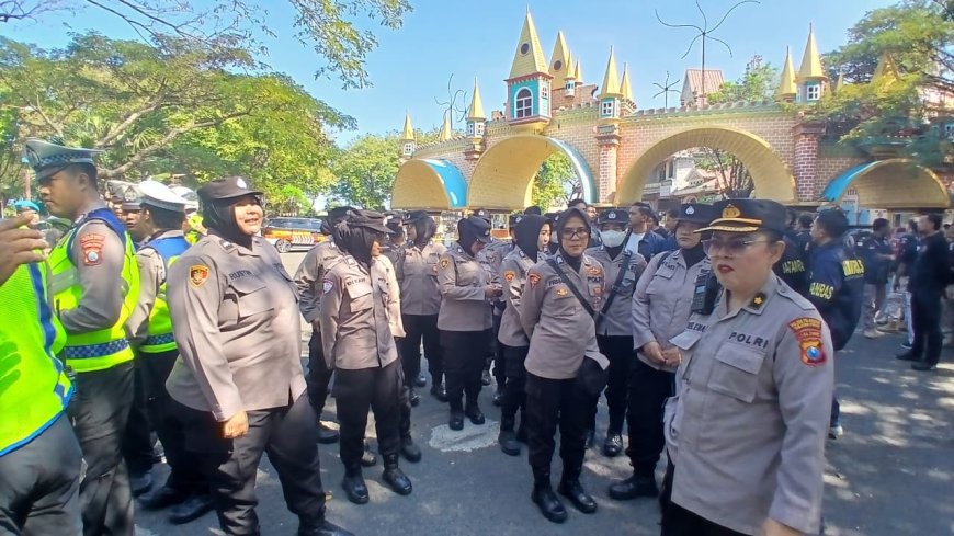 Polres Pelabuhan Tanjungperak Jaga Kelancaran Pengesahan Warga Baru PSHT