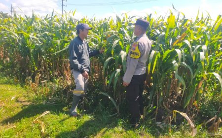 Polres Malang Konsisten Dukung Ketahanan Pangan melalui Pendampingan dan Edukasi Warga