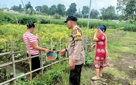 Polres Malang Perkuat Kemandirian Pangan Warga melalui Pendampingan dan Inovasi Lokal