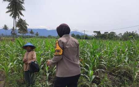 Polres Malang Perkuat Budaya Kemandirian Pangan melalui Pendampingan Masyarakat