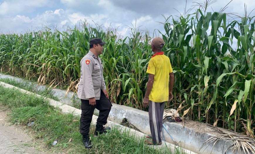 Polres Malang Konsisten Dukung Ketahanan Pangan Lewat Pendampingan Masyarakat Produktif