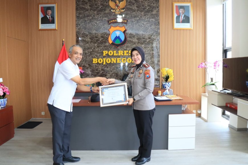 Penghargaan Kemenkeu Jadi Bukti Kinerja Pengelolaan DIPA Polres Bojonegoro