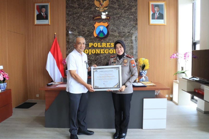 Pengelolaan DIPA Akuntabel, Polres Bojonegoro Raih Penghargaan